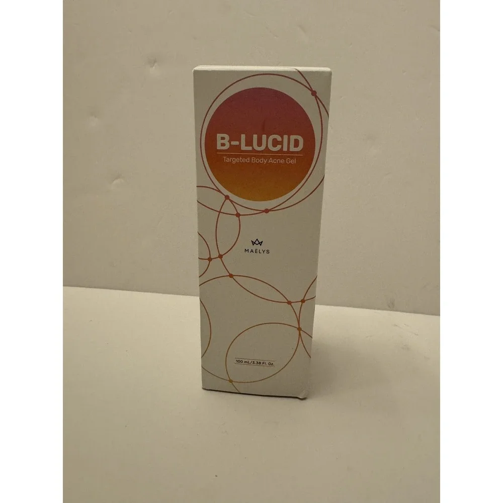 Maelys Cosmetics B-LUCID Targeted Body Acne Gel,‎ NIB Exp 2/13/25